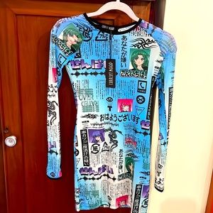 Dolls Kill Anime Dress Brand New -sz xs